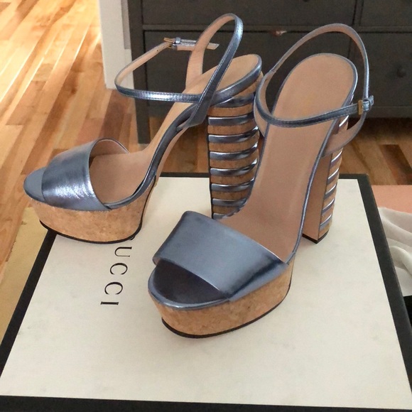 Gucci Platform Heels - Picture 1 of 5